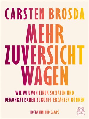 cover image of Mehr Zuversicht wagen